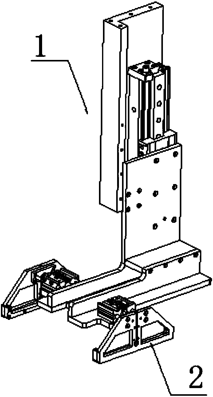 Vermicelli hanging and air-drying device used for vermicelli processing