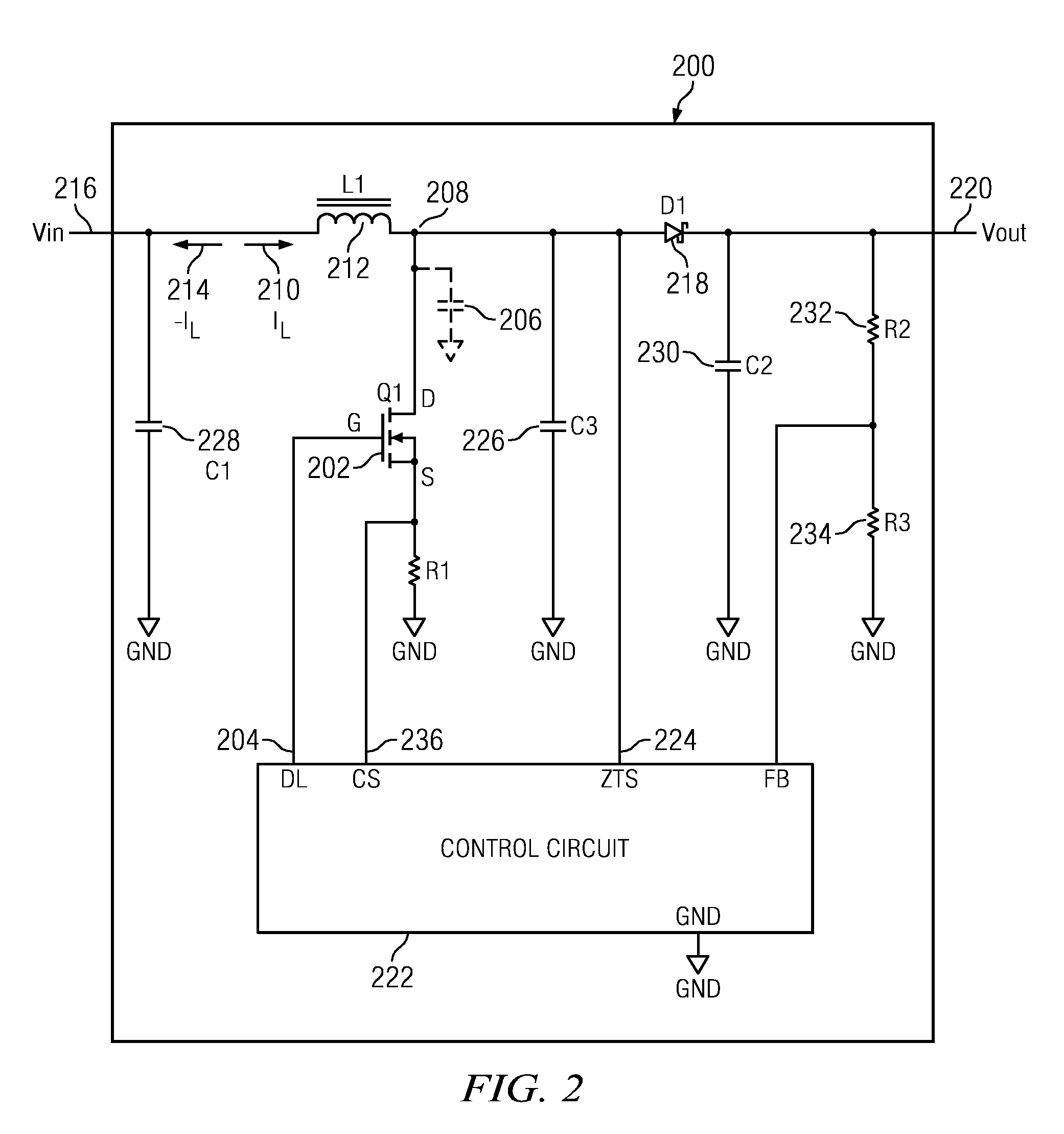 Critical conduction resonant transition boost power circuit