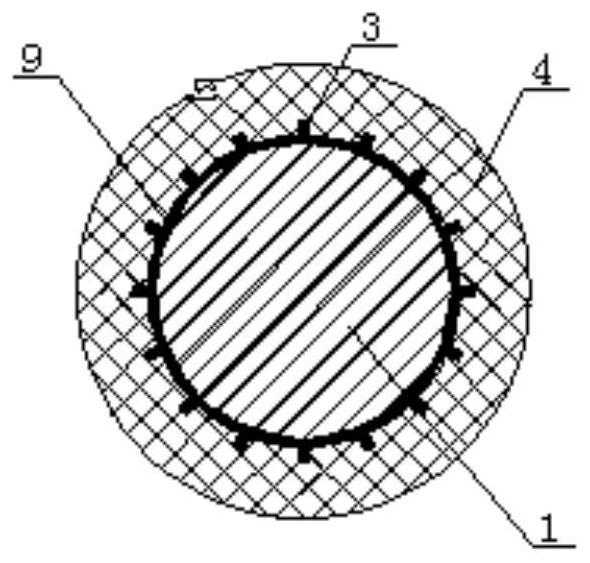 Silicon nitride ceramic piston rod and preparation method thereof