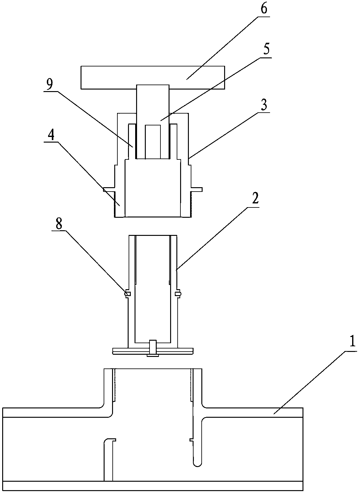 Anti-seepage stop valve