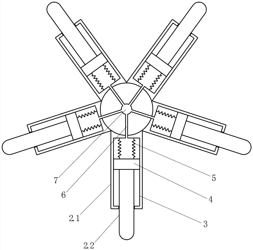 Paddle-wheel propeller