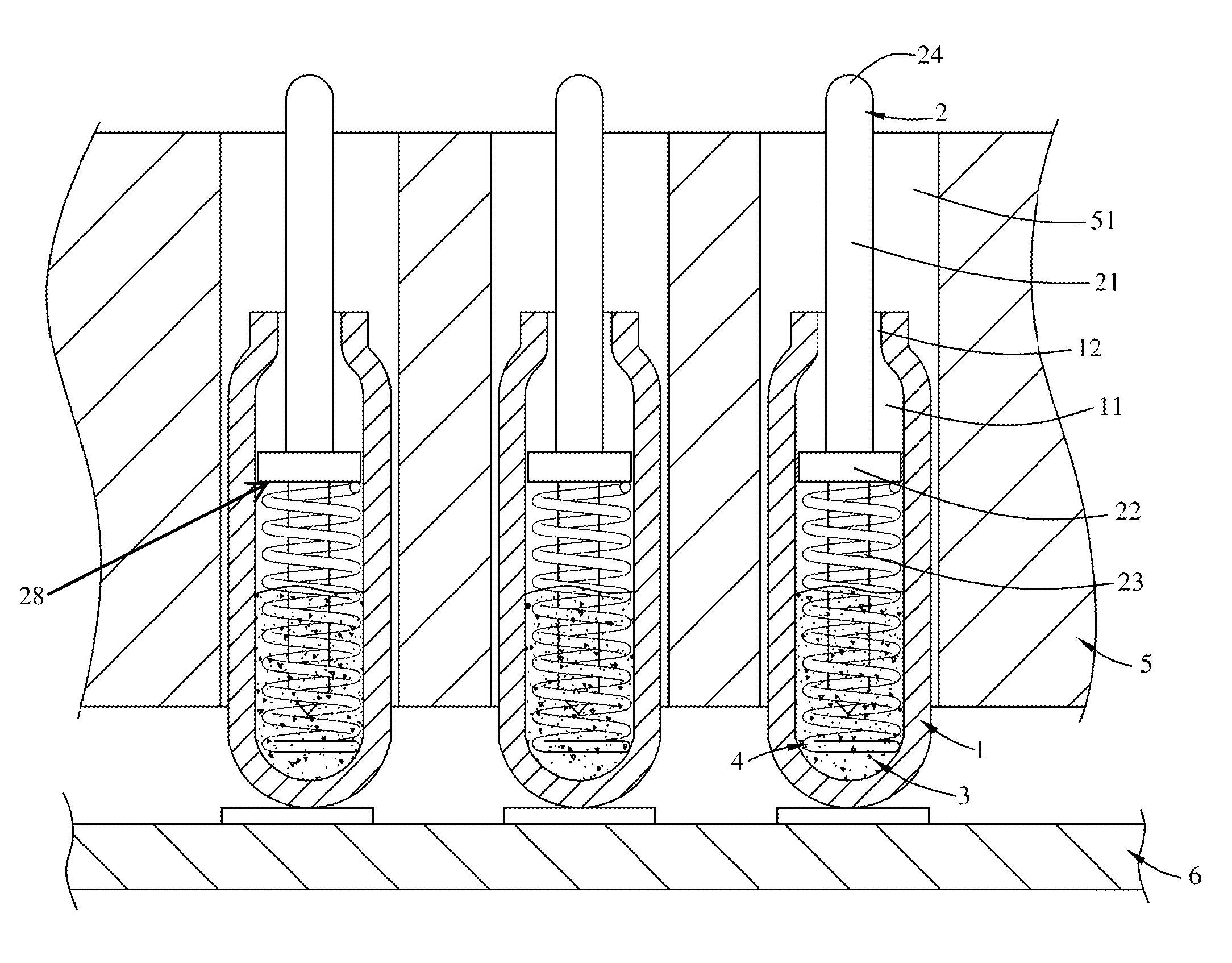 Conductive assembly and electrical connector having the same