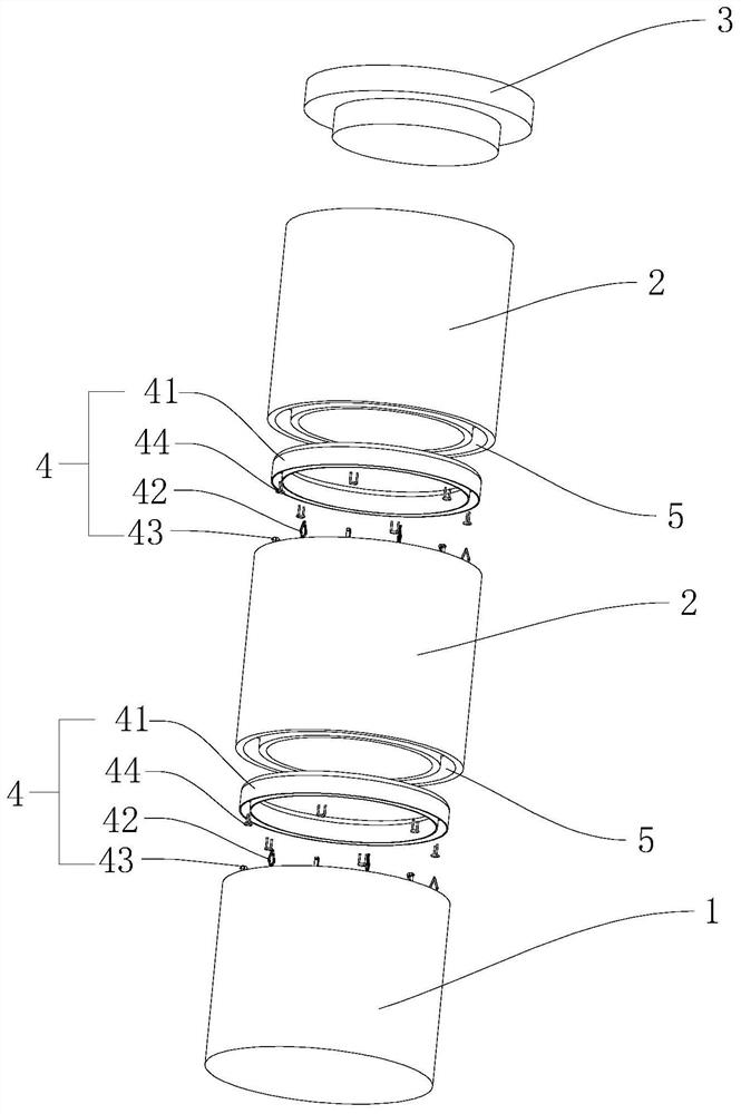 A prefabricated functional well for water supply and drainage engineering