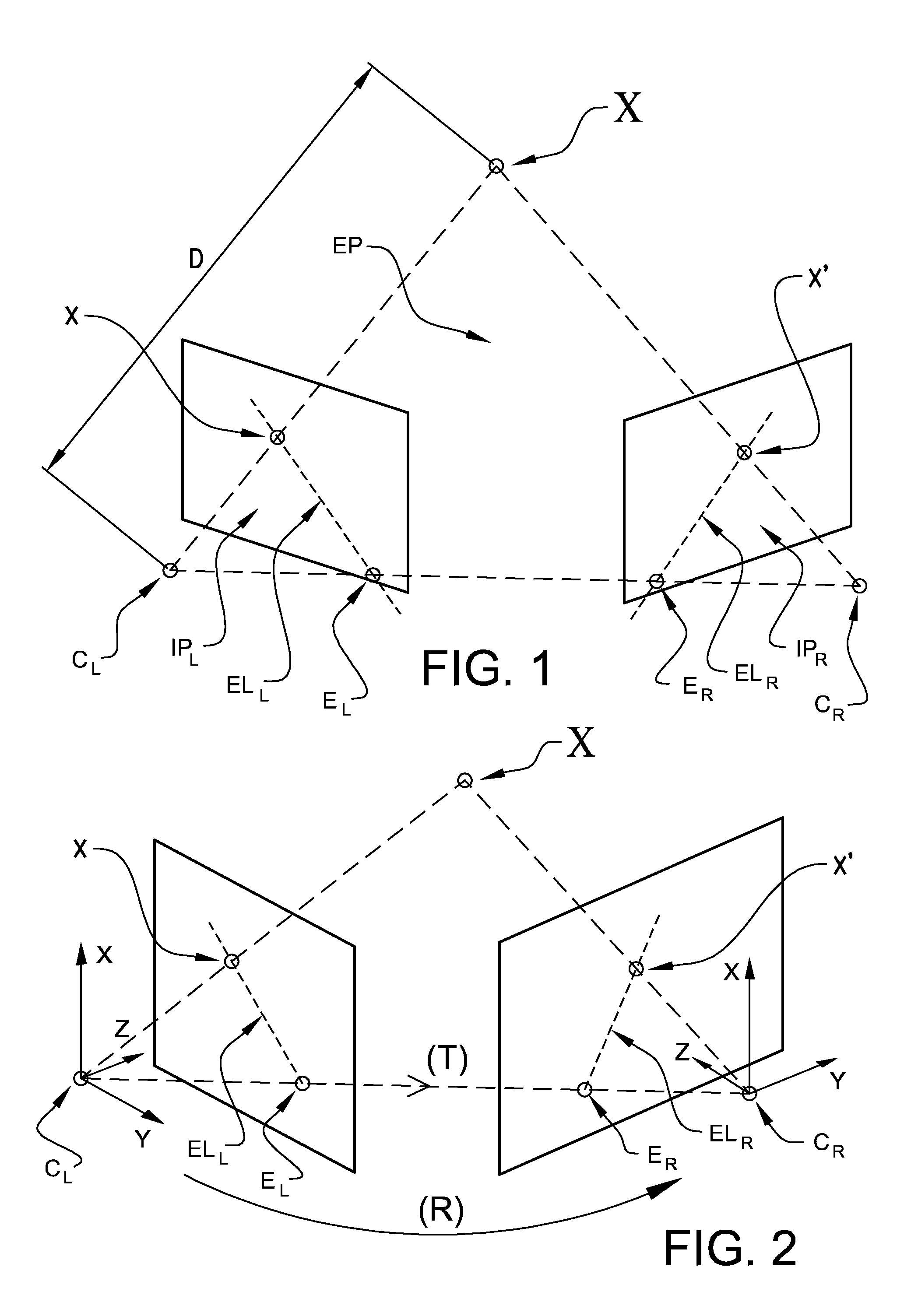 Method and apparatus for solving position and orientation from correlated point features in images