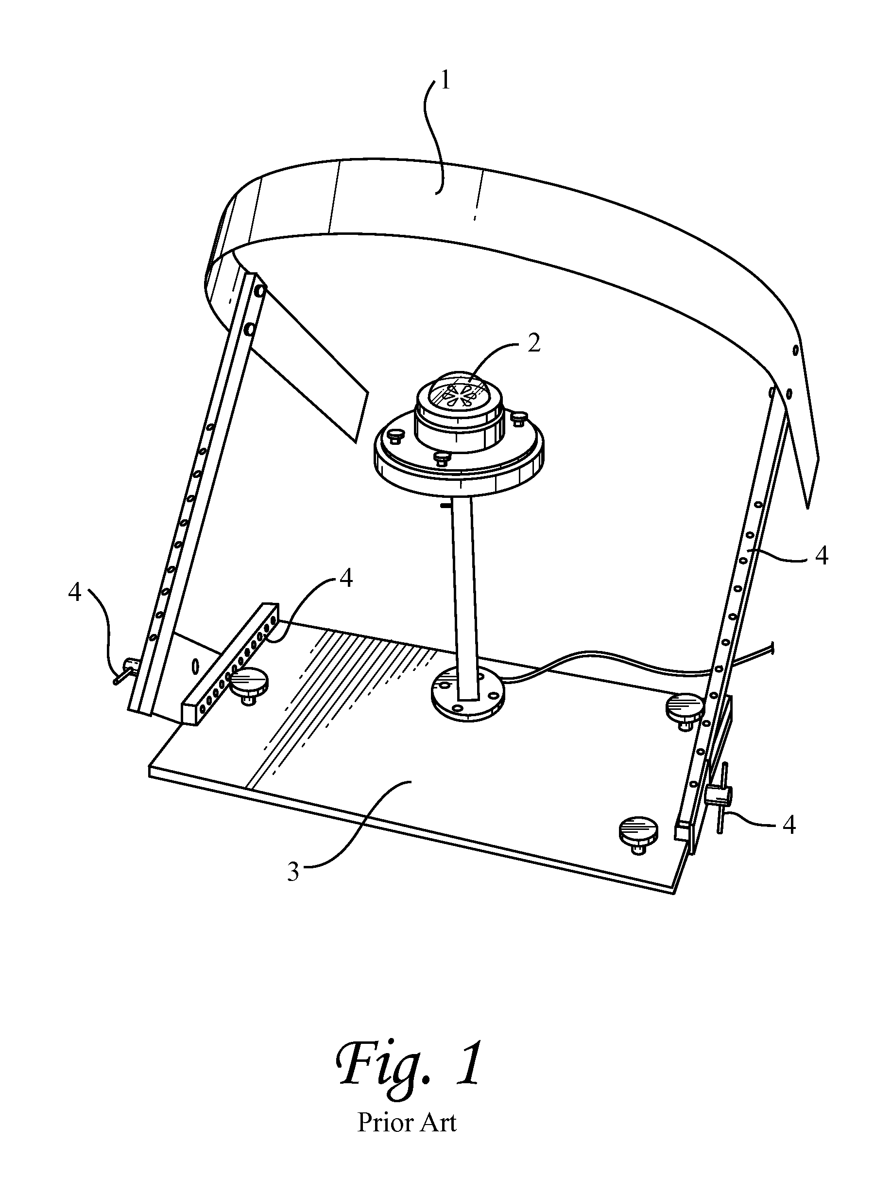 Shadow Band Pyranometer with Shadow Band Support