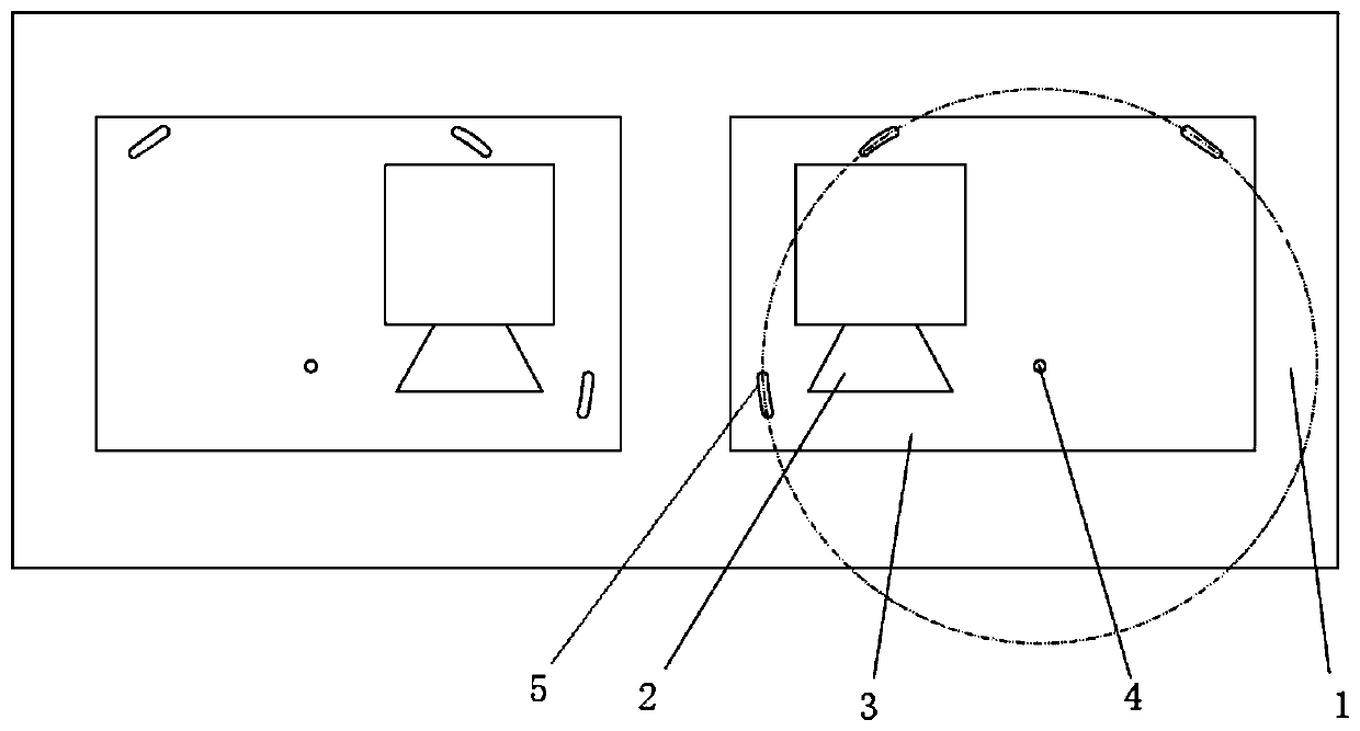 Device for adjusting height of galvanometer