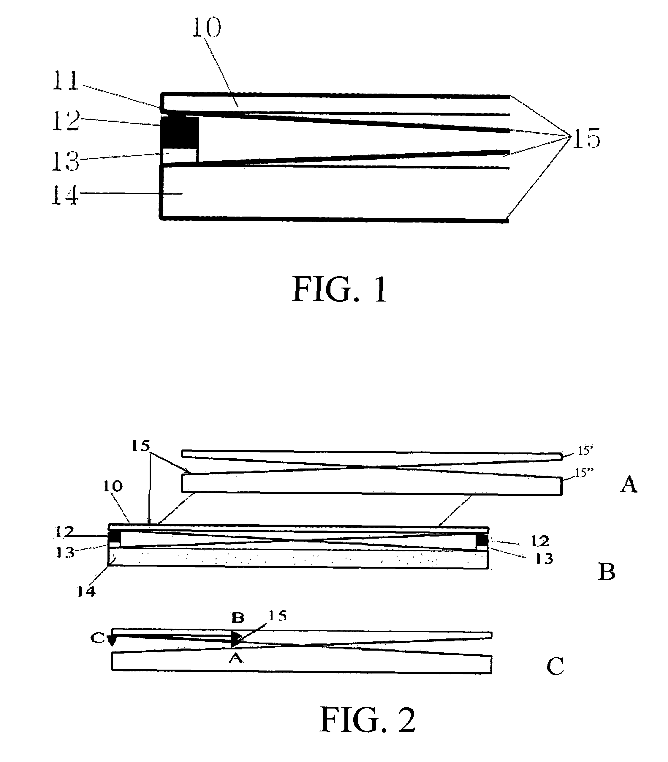 Integrated feature for friction less movement of force sensitive touch screen
