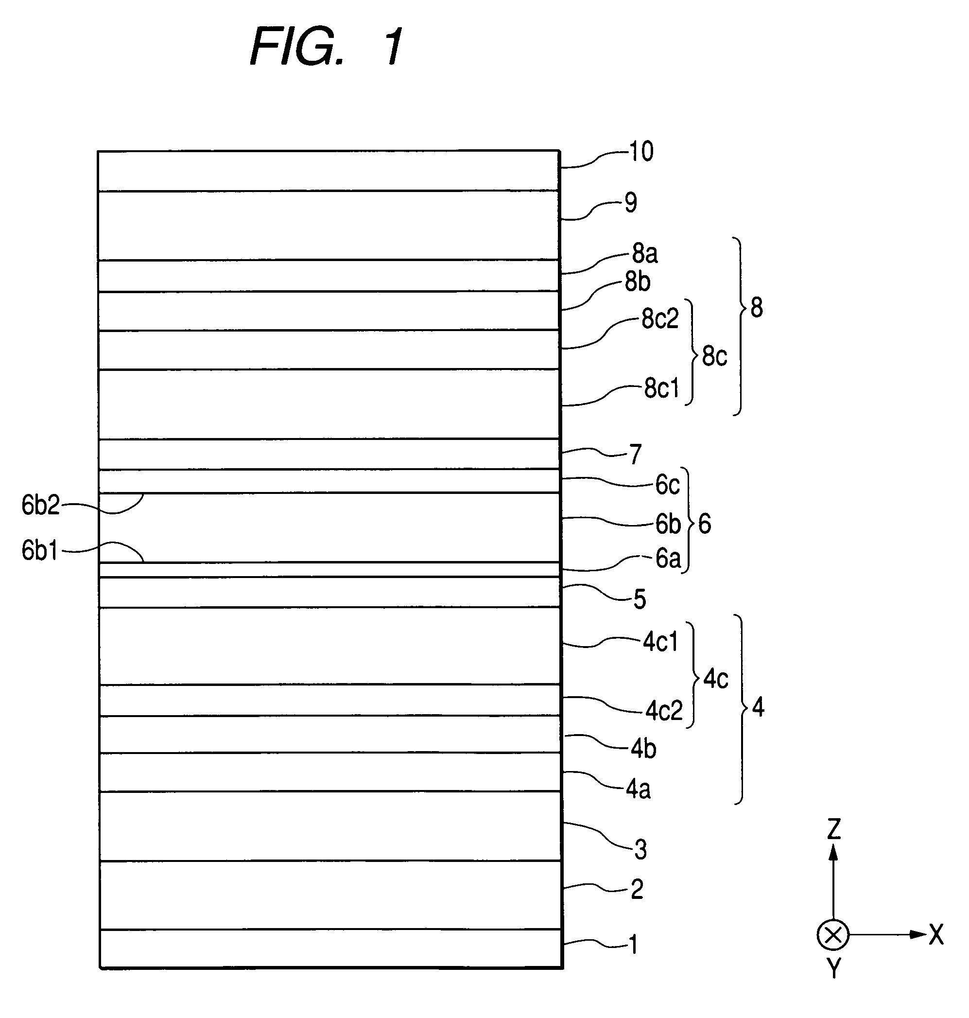 Magnetic detecting element having free layer formed of NiFe alloy and method of manufacturing the same