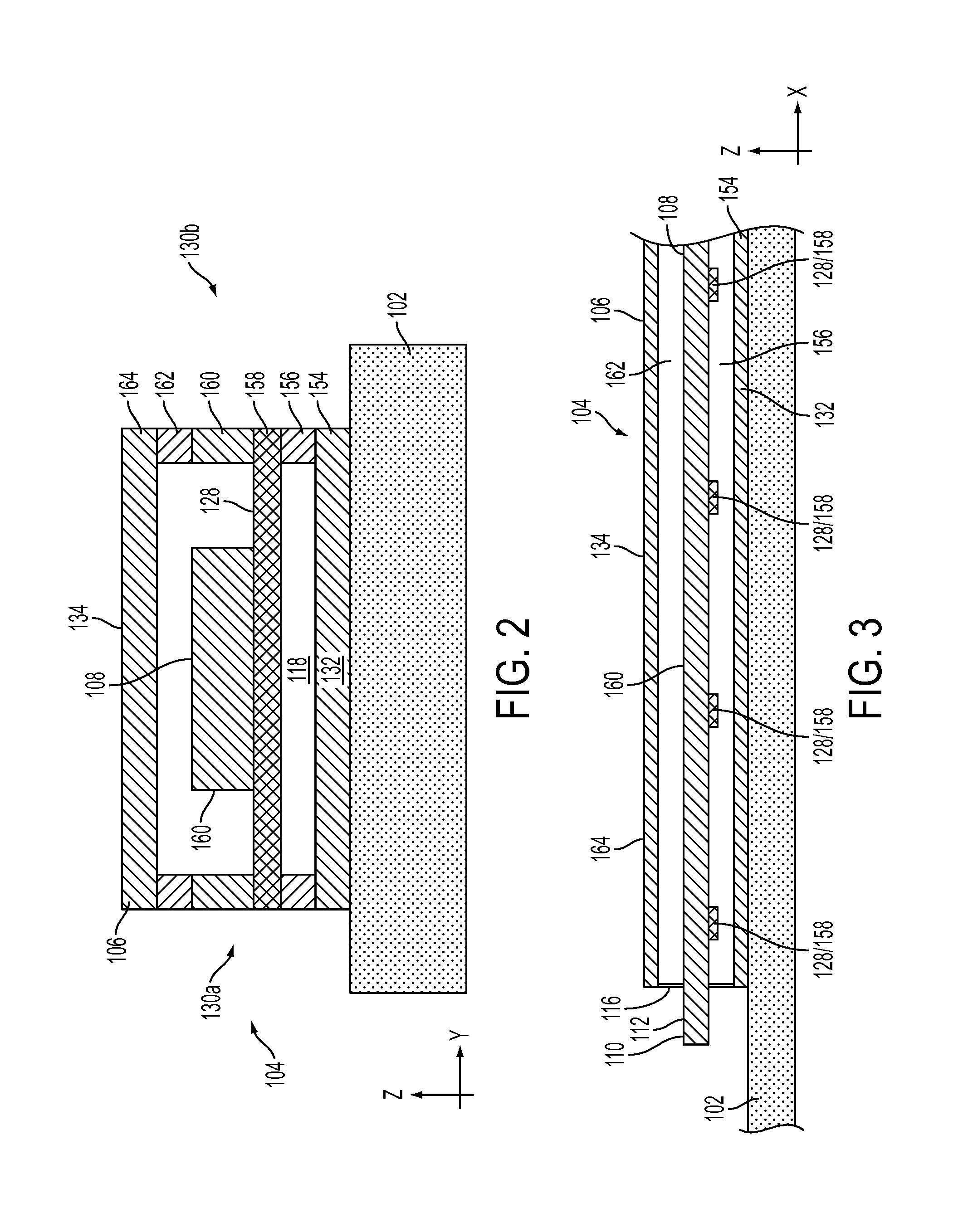 Wafer-level RF transmission and radiation devices