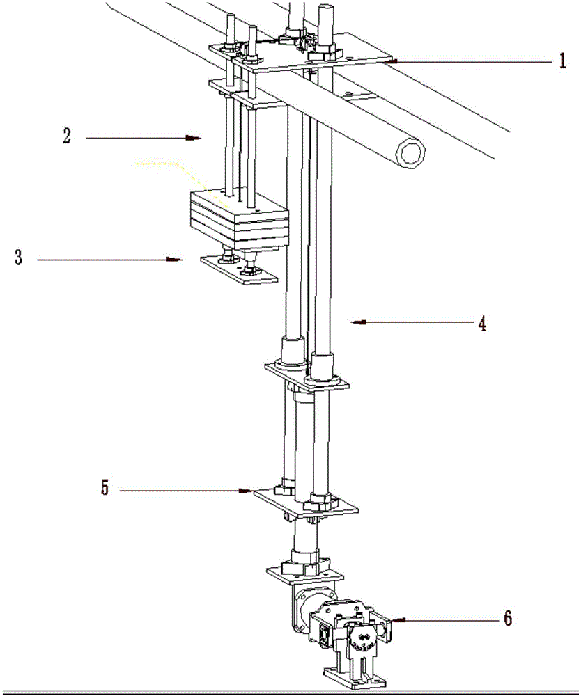 Lateral force and lateral restoring moment measuring instrument for ship model