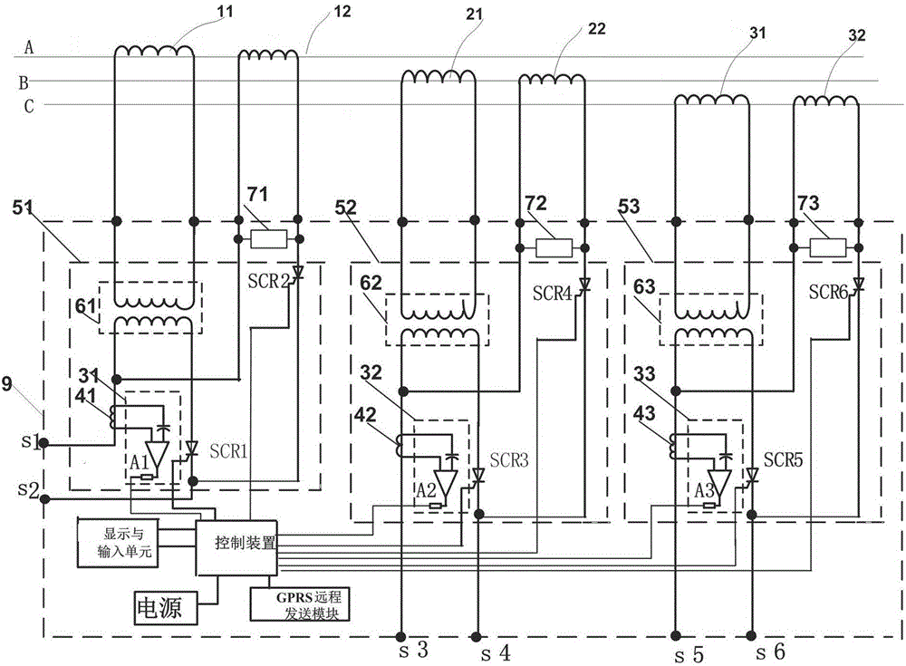 Wide metering current transformer