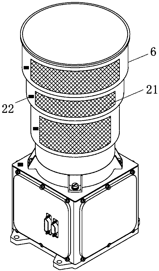 Star gazing testing device and method for evaluating thermal stability of star sensors