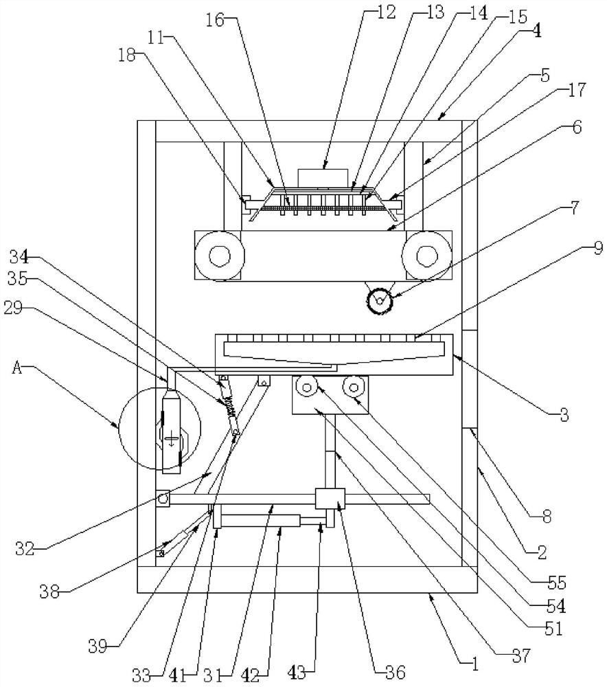 A corrugated cardboard cutting production line and its production method