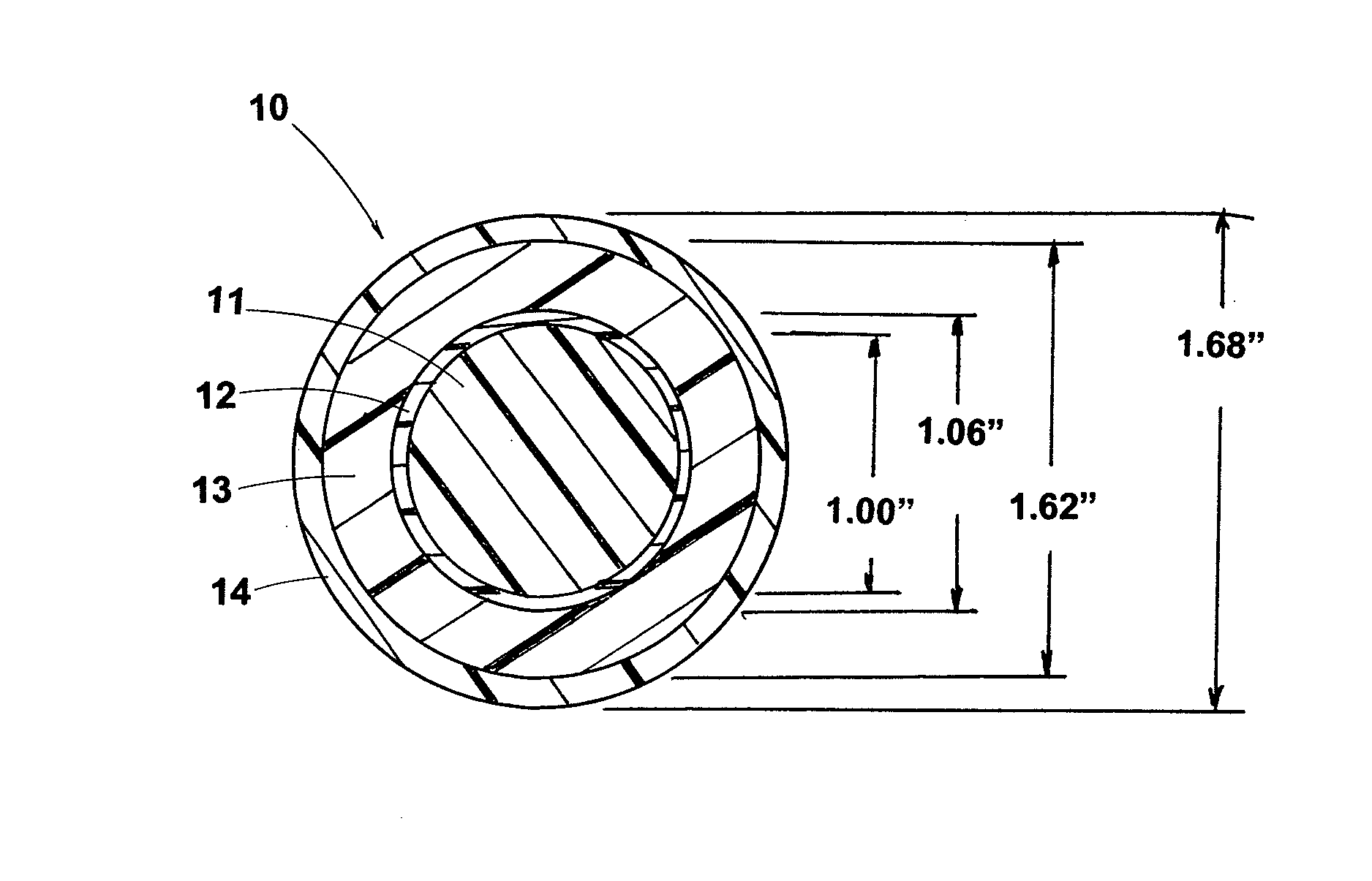 Golf ball with head resistant shield layer