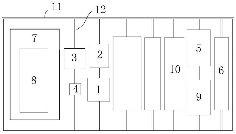 Movable additive and subtractive composite manufacturing system