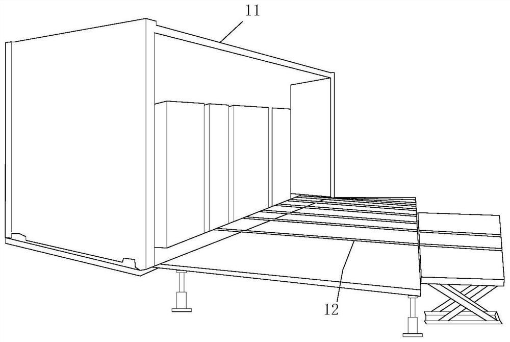 Movable additive and subtractive composite manufacturing system