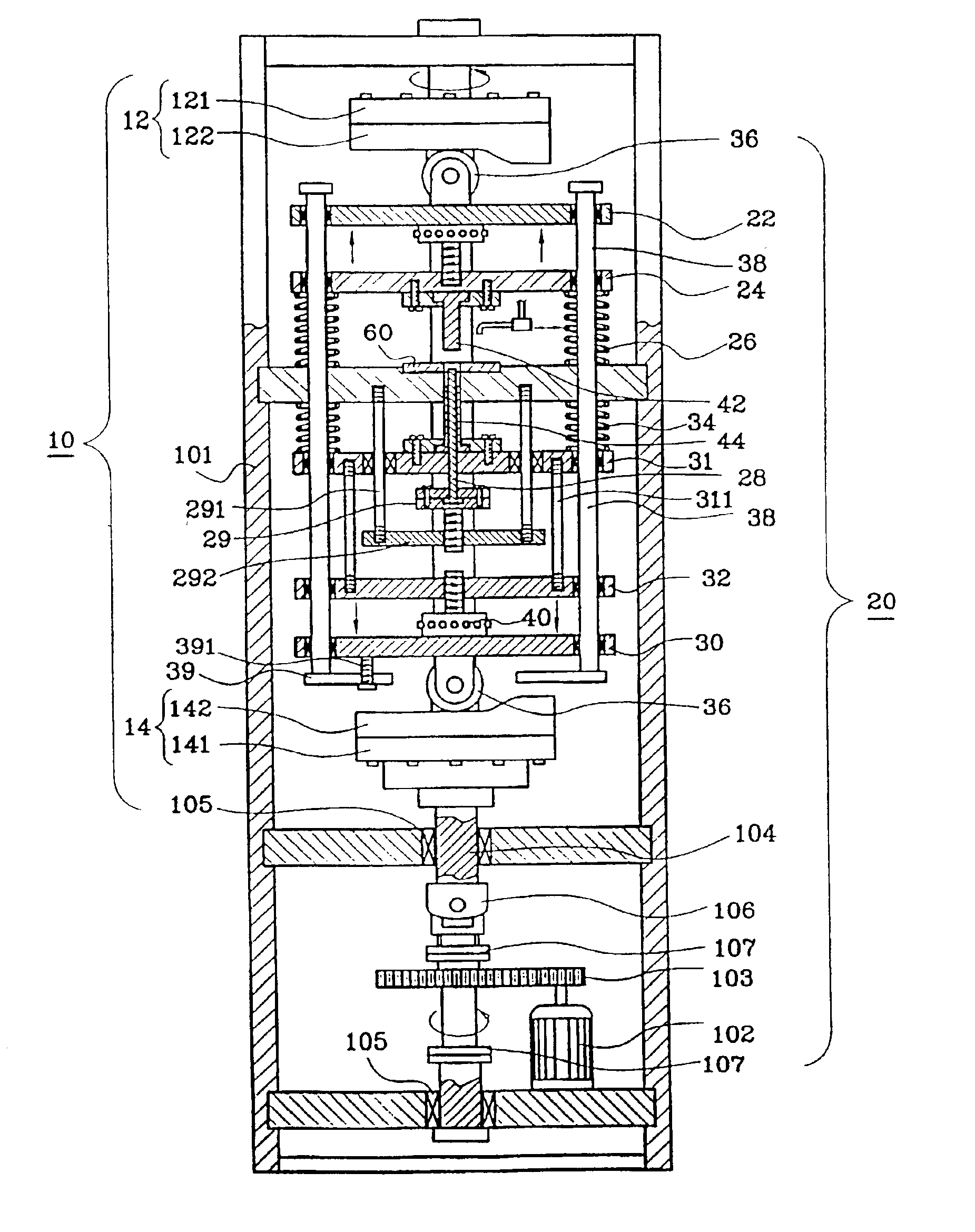 Biaxial press molding system