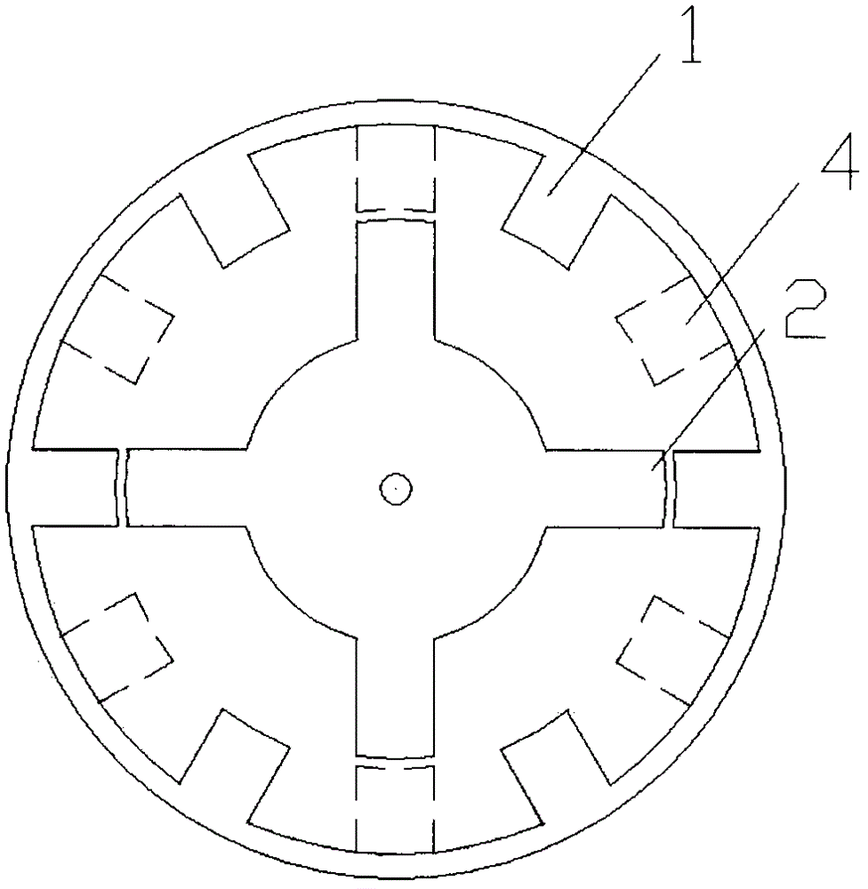 Self-balancing switched reluctance motor