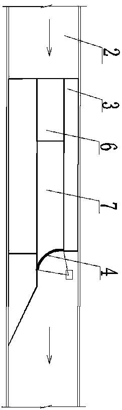 Reservoir evacuation and water storage method in emergency state of high dam of hydropower station