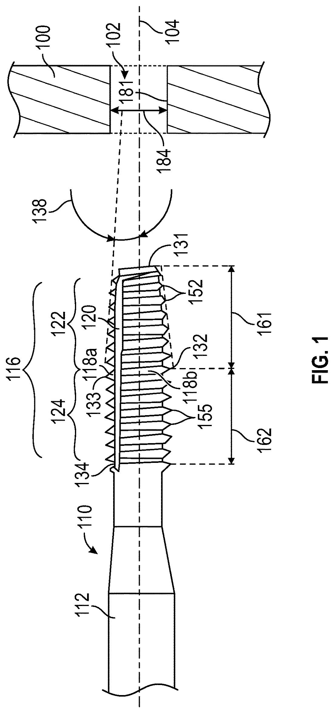 Hybrid threading tool with cutting portion and rolling portion