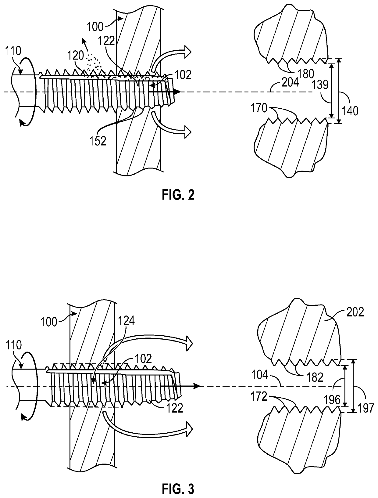 Hybrid threading tool with cutting portion and rolling portion