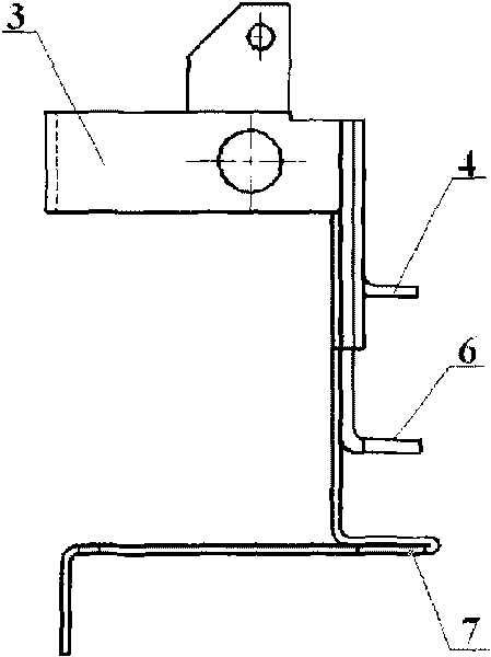 Grounding device of metal-clad moveable high-voltage switchgear