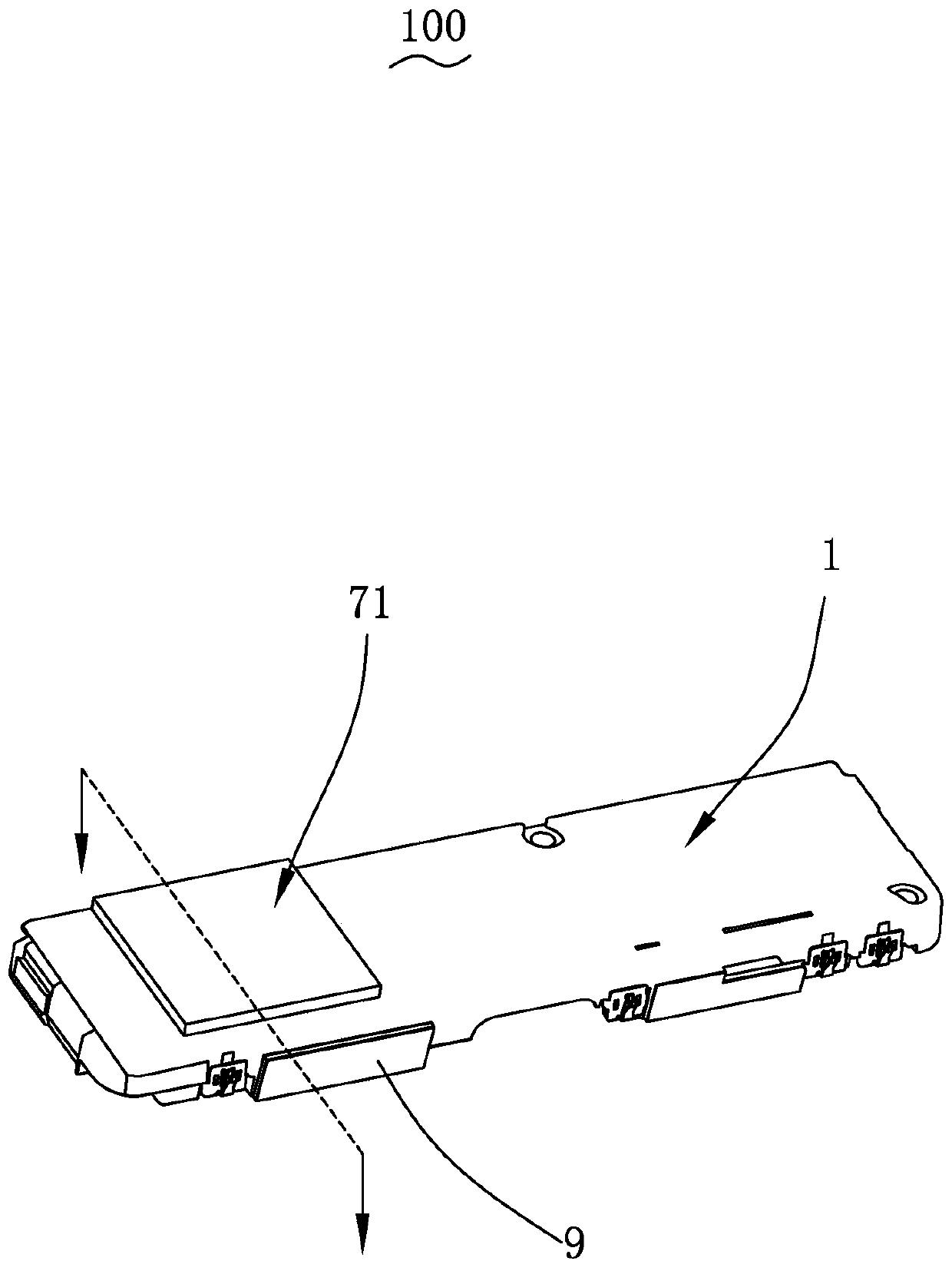 Speaker box and electronic equipment with the speaker box