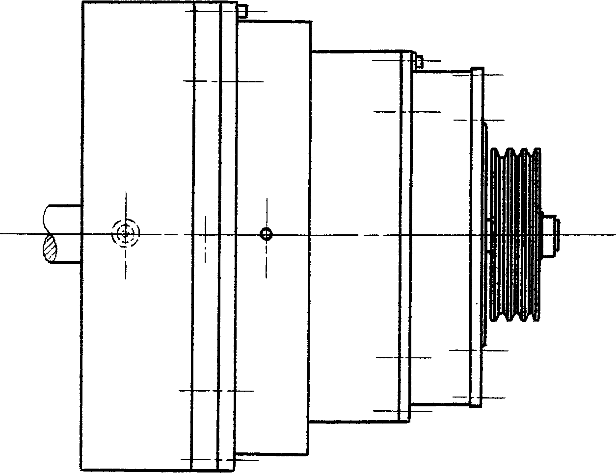 Method of using global magnetic field as energy source and micro energy power machine and  micro energy self supply generating set