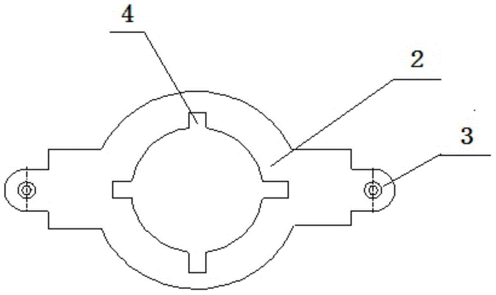 Detection method for core installation position during sand casting