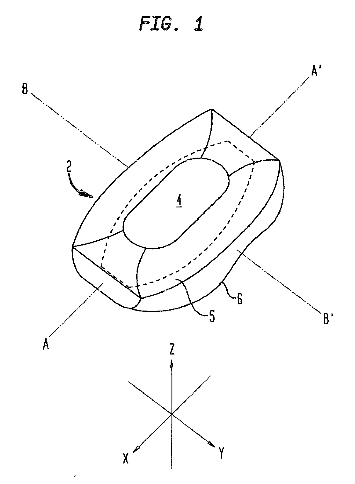 Extruded artisan soap having inner vein