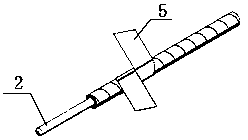 A Fixing Method for Fluorescent Temperature Measuring Sensor Inside Transformer