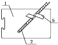 A Fixing Method for Fluorescent Temperature Measuring Sensor Inside Transformer