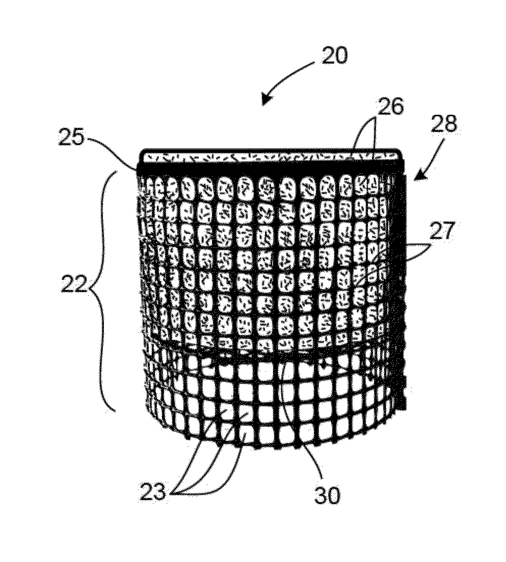 Plant container assembly and method