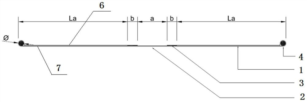 A kind of cross-shaped specimen for biaxial tensile strength test and its making method
