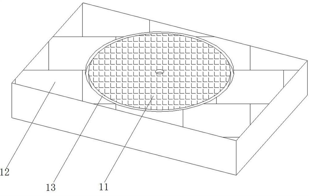 Stainless steel revolving door threshold and mounting method thereof