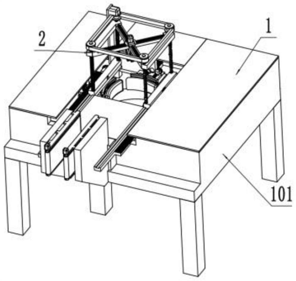 An automatic donning device for medical sterile gloves