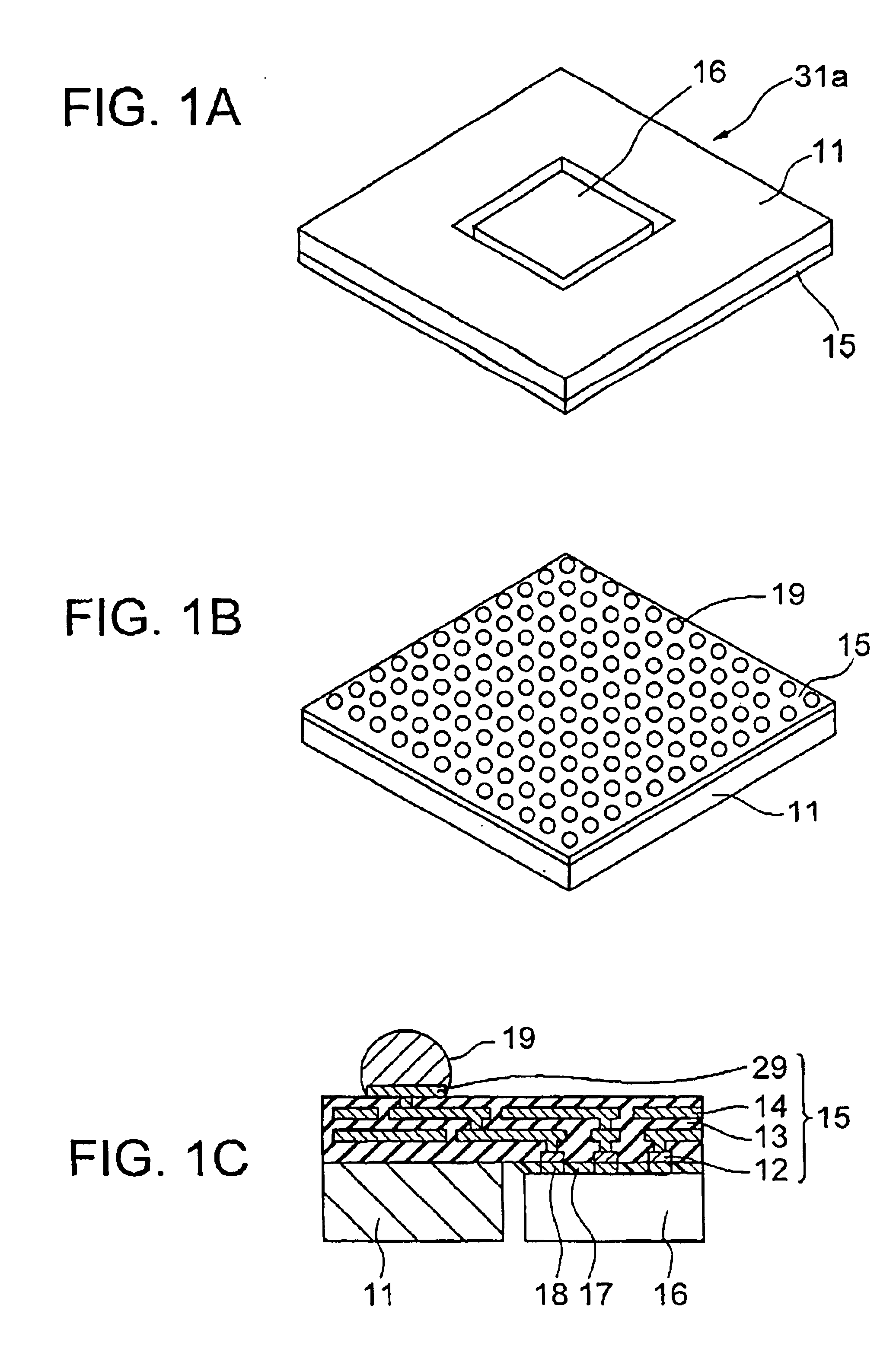 Semiconductor package board using a metal base
