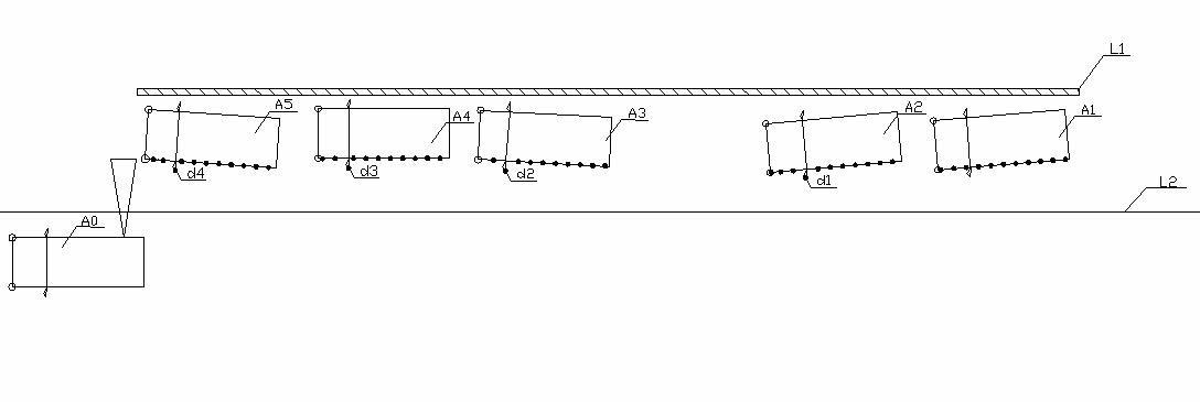 Initial carport-searching offset correction method of automatic parking system