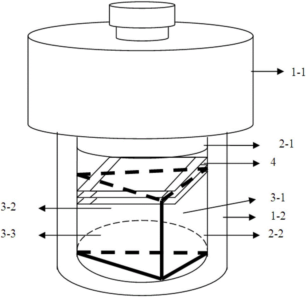 Preparation method of graphene-titanium dioxide composite material