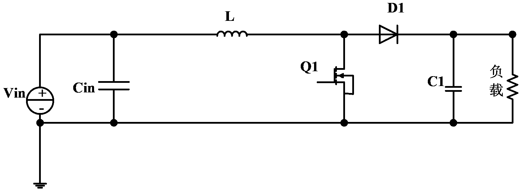 Boosted circuit and signal output method