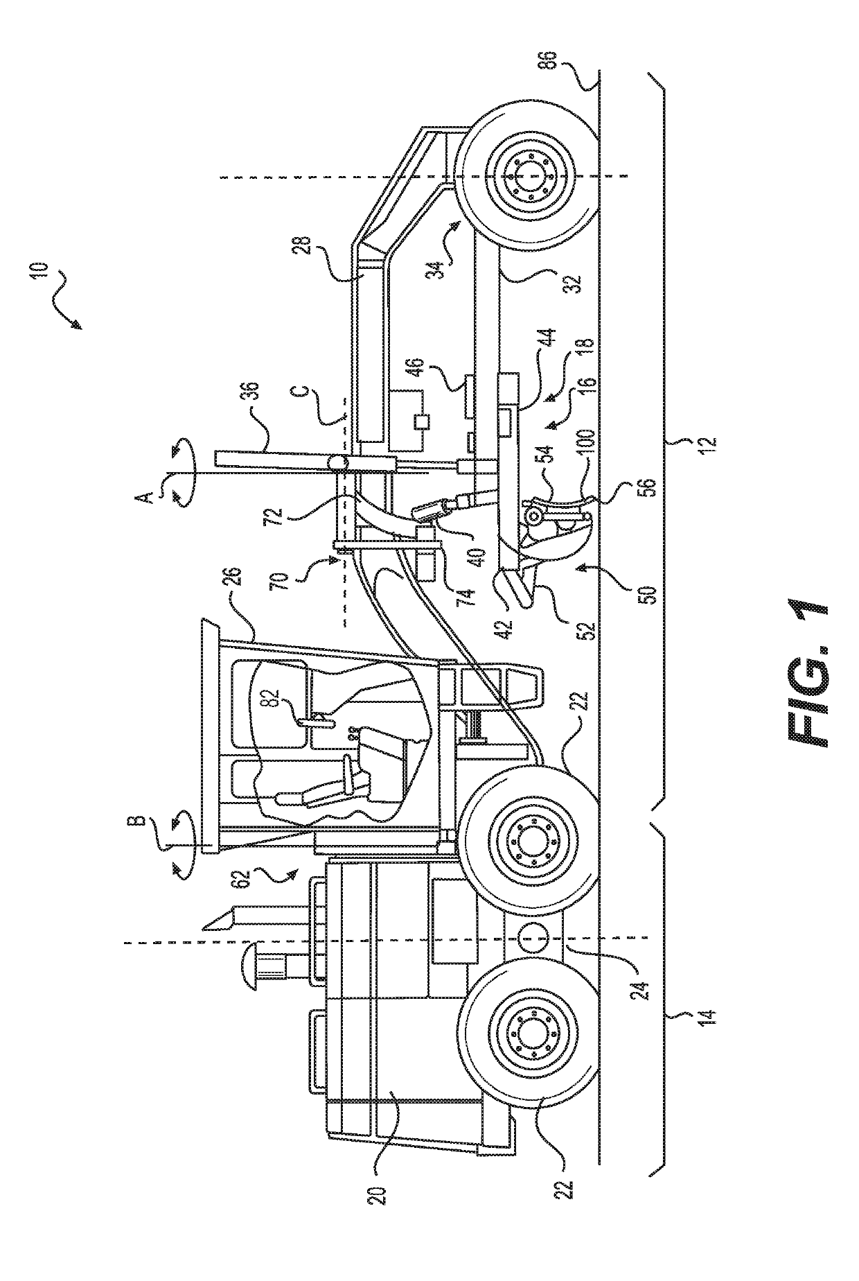 Serrated blade assembly using differently configured components