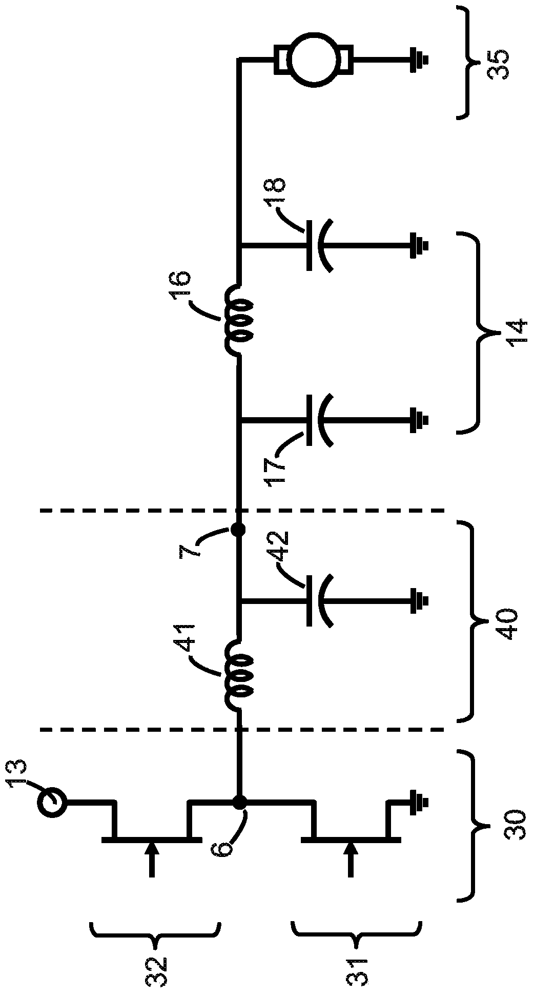 Electronic components with reactive filters