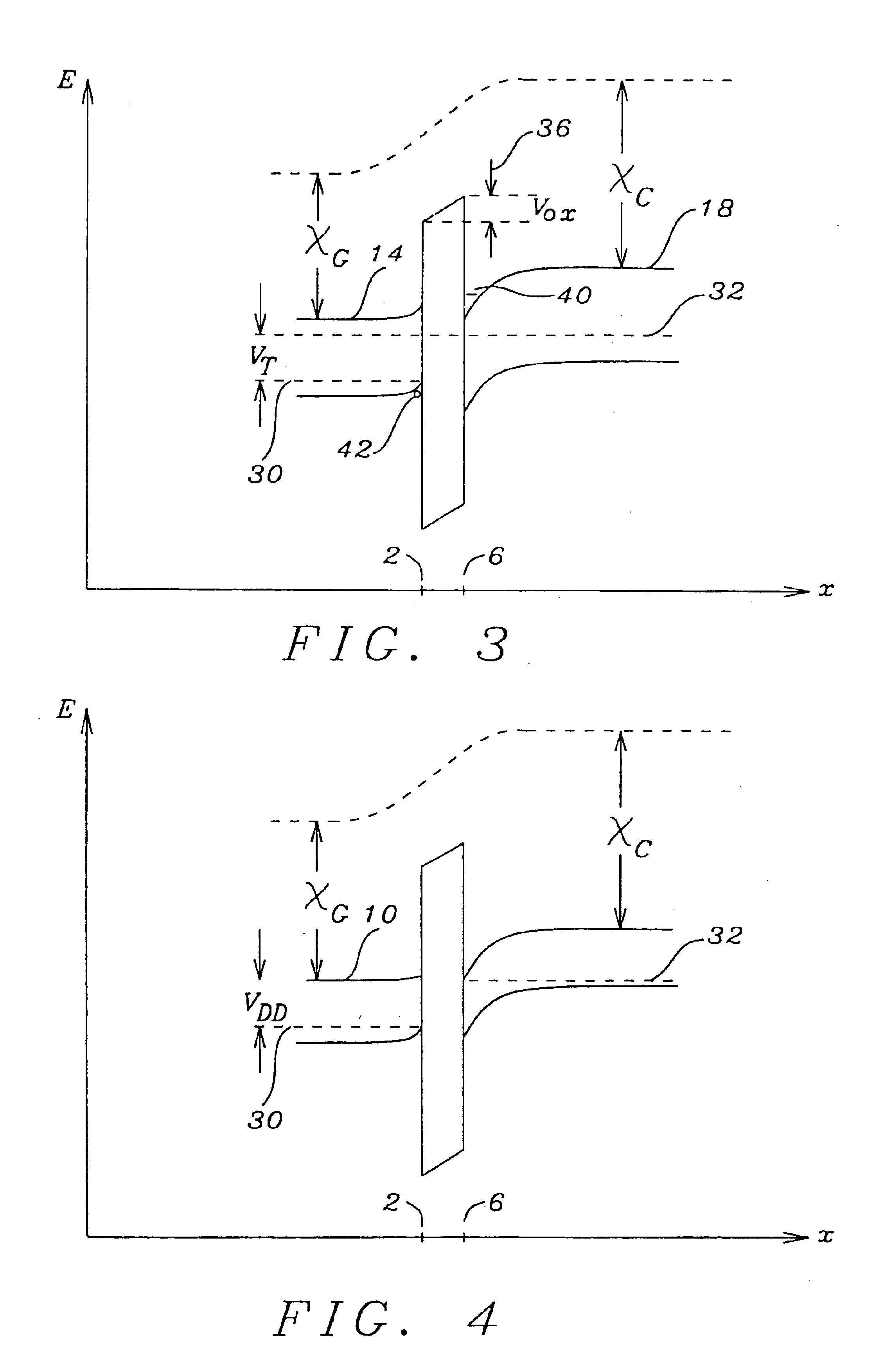 Suppression of MOSFET gate leakage current