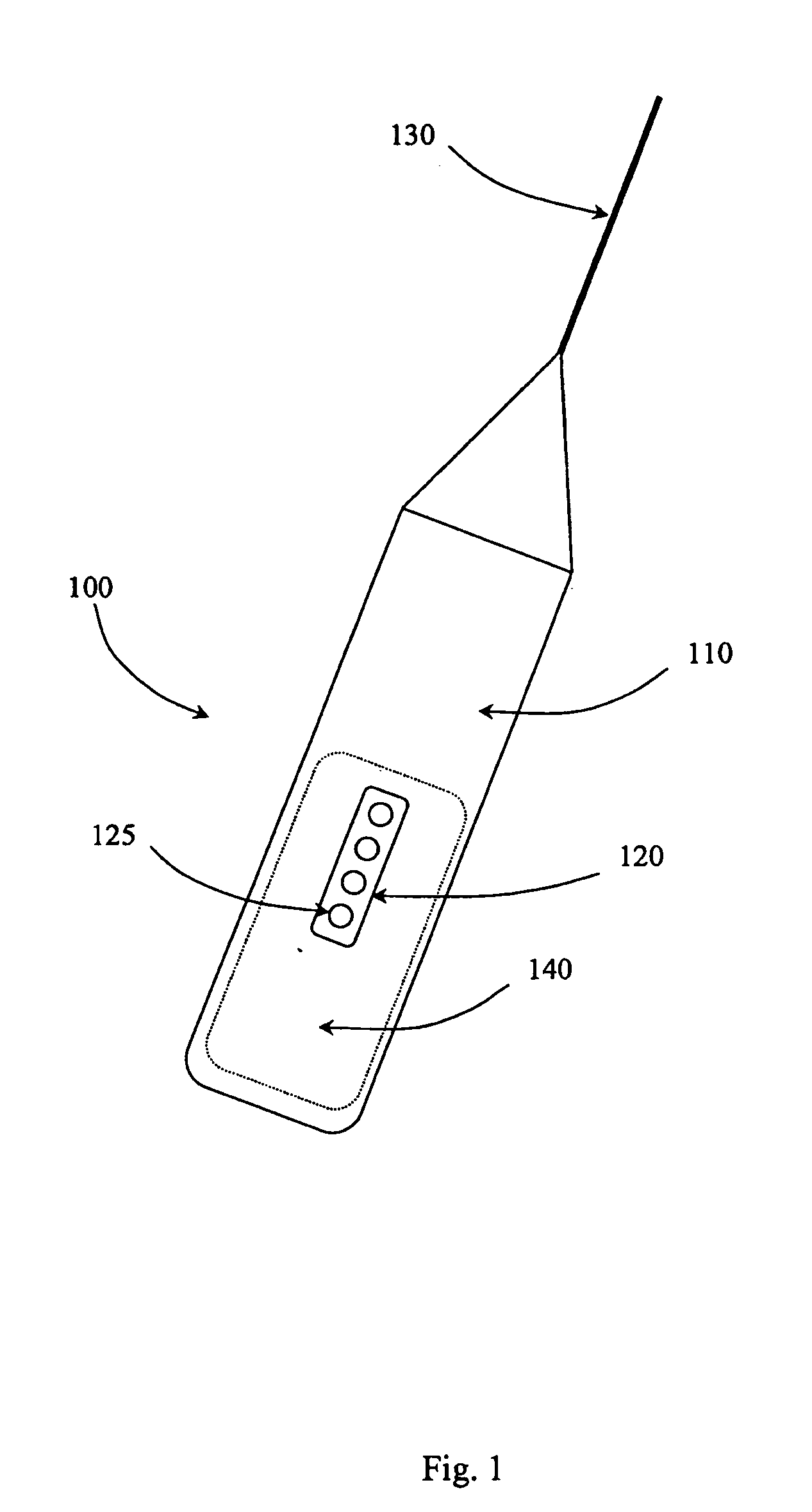 Safety battery meter system for surgical hand piece