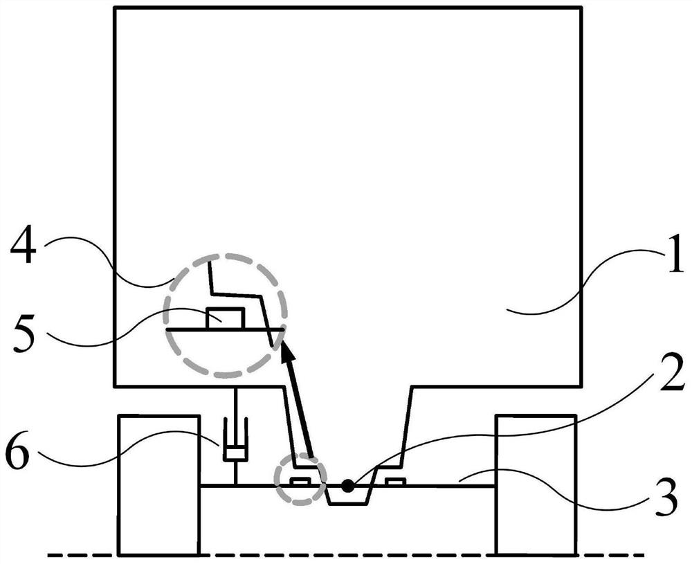 Control method for preventing rollover of counterbalance forklift truck