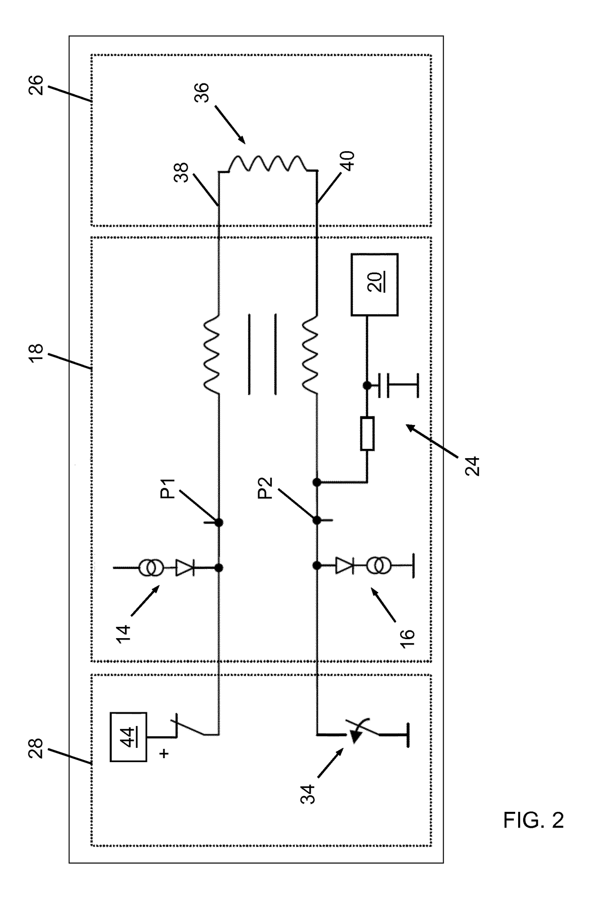 Capacitive vehicle seat occupancy detection system with detection of vehicle seat heater member interruption