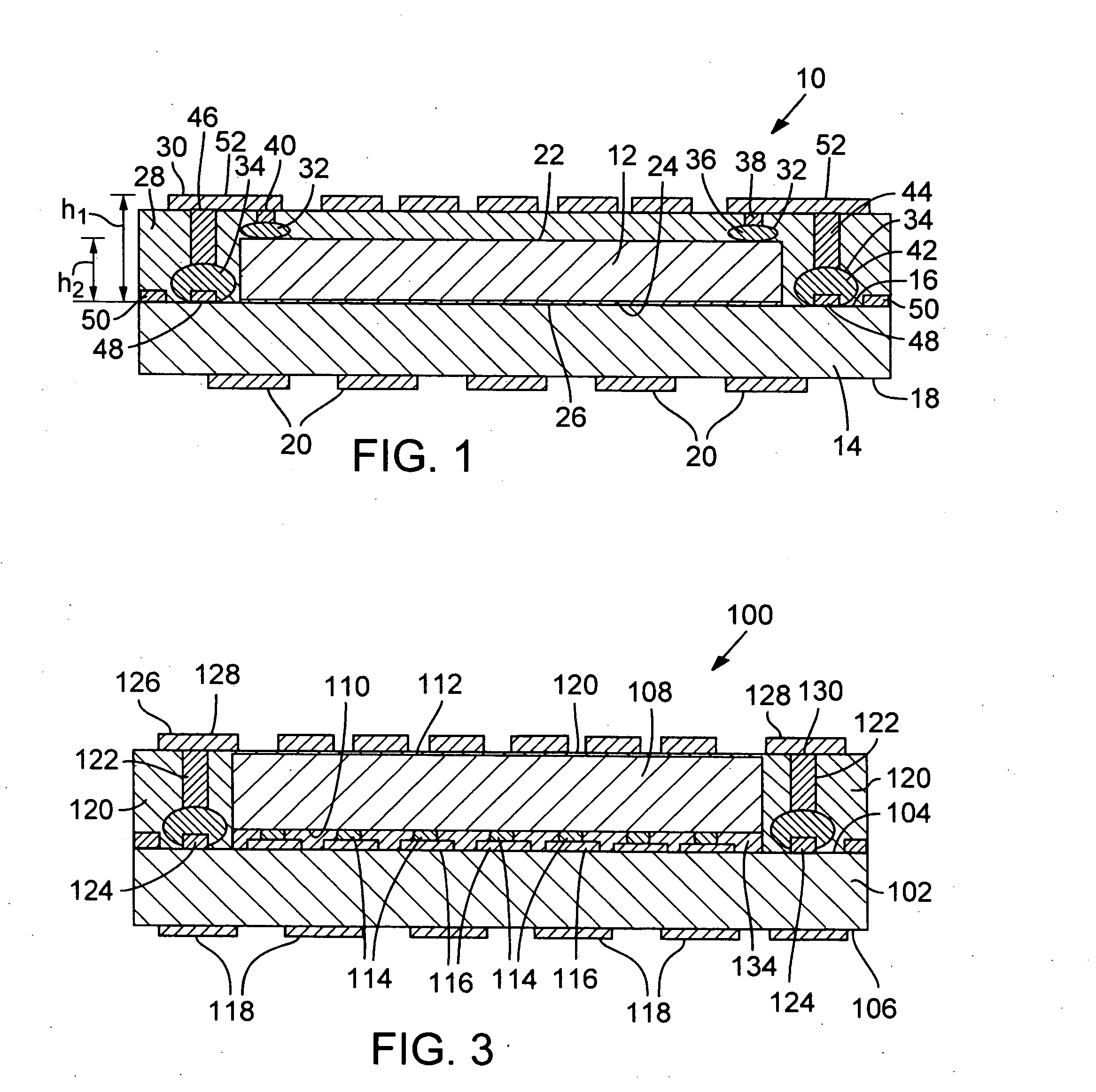 Semiconductor package with embedded die