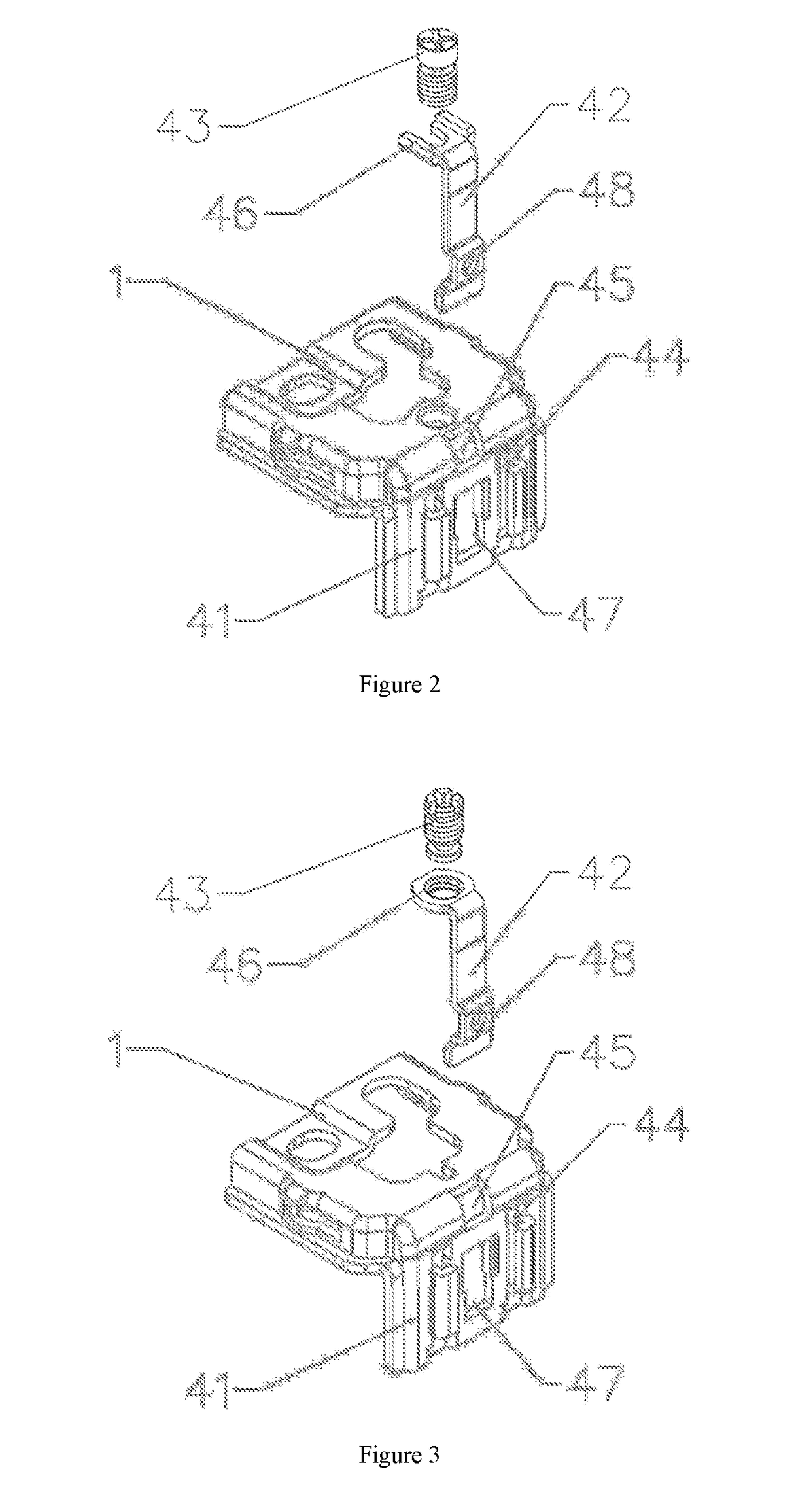 Three-dimensional adjustable hinge