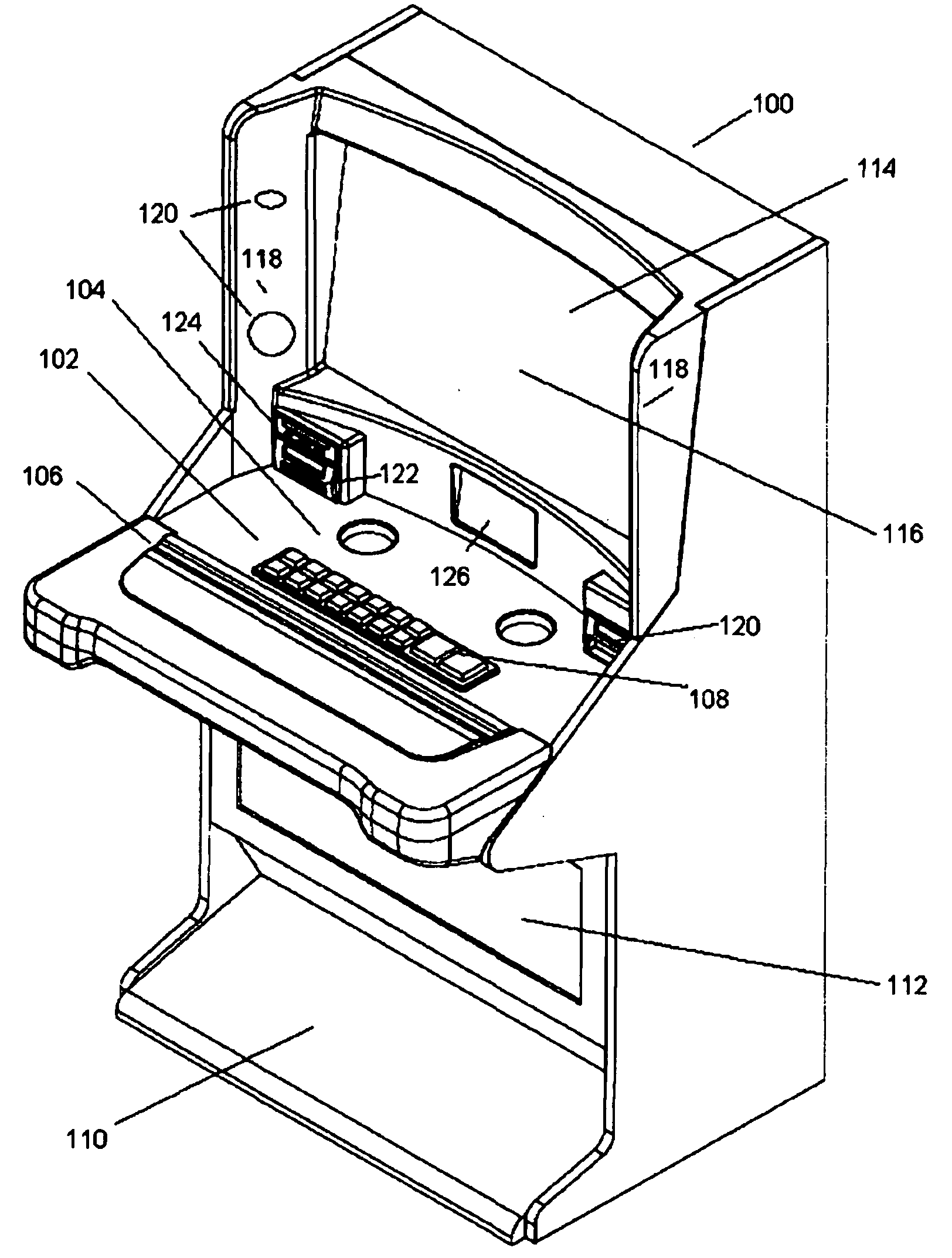 Networked Gaming System With Ergonomic Gaming Machine Having Electromechanical Reels