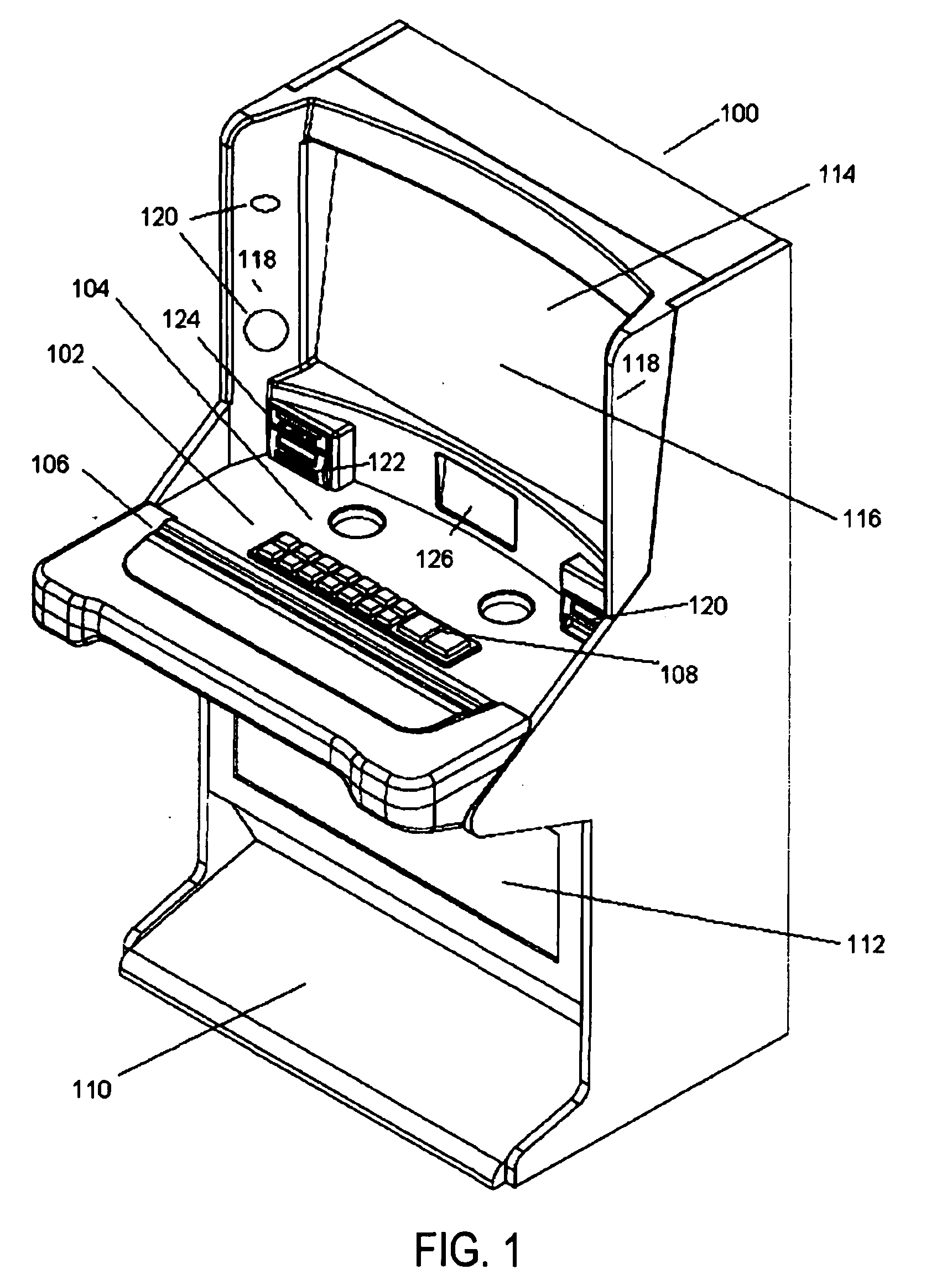 Networked Gaming System With Ergonomic Gaming Machine Having Electromechanical Reels